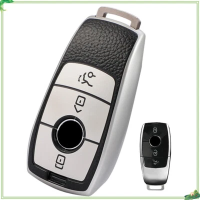 3 Button TPU Car Key Fob Cover For Mercedes Benz A B G C E S CLA GLA GLE Foto 1 de 4