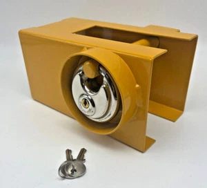 Universal High Security Hitch Lock Caravan Trailer Lock Coupling Tow Ball - Picture 1 of 9