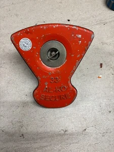 CARAVAN ALKO WHEEL LOCK no 33 LOZENGE ONLY - Picture 1 of 2