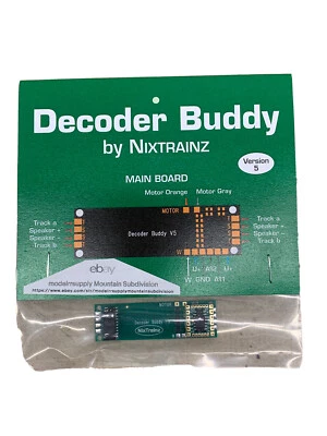 Nixtrainz NTZ5 Decoder Buddy V5B | 12 Output | 2.2K resistors  21 Pin Main Board - Image 1 of 4