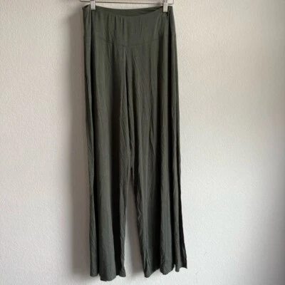 Sympli Jolt Pull On Pants w/Slit Hems Women’s Size M Lagenlook Jersey Stretch - Image 1 of 4