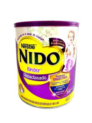 Nestlé Nido Kinder Deslactosado Leche/ Nestle NIDO Powdered Milk Ages 1-3. 800gr