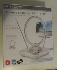TNT/TNT HD Indoor Antenna with Built-in Broadband Amplifier "Silver" - Picture 1 of 3
