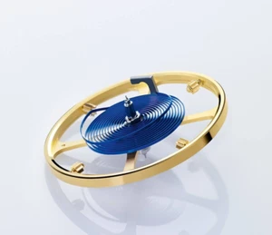 Original Nuevo Rolex 3235 432 BALANCE COMPLETO RESORTE AZUL - Imagen 1 de 3