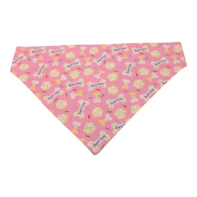 Birthday Dog Bandana OVER THE COLLAR Bandanas Slide Bandanna Scarf Bark Day - Image 1 of 4