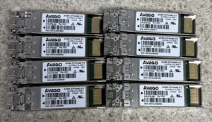 LOT OF 8 Avago AFBR-57F5AMZ-E3 16Gb FC Multirate 850nm SFP+ SW, EMC 019-078-045 - Picture 1 of 6