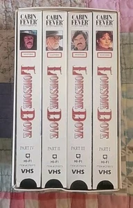 Lonesome Dove 1991 Western Series Over 6 Hours 4 Tape Set VHS Box Set - Picture 1 of 2