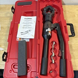 Burndy Dieless Hypress 11 Ton Hydraulic Crimper Y644Hs With Hard Case Nice!!! - Picture 1 of 10