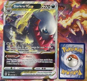 Darkrai VSTAR 099/189 Promo JUMBO Pokemon Card - Picture 1 of 2