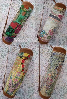 Bolsa Estera Yoga Hecha a Mano Banjara 5 Piezas Venta al por mayor Lote a Foto 1 de 4