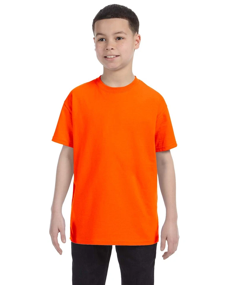 Camiseta Jerzees Youth 5,6 oz 50/50 mezcla de peso pesado Dri-Power M-29B Foto 1 de 1