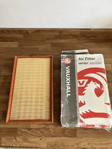 Genuine Vauxhall Air Filter Opel Vectra B VX220 1.8 2.0 2.2 2.5 90512447 - Picture 1 of 4