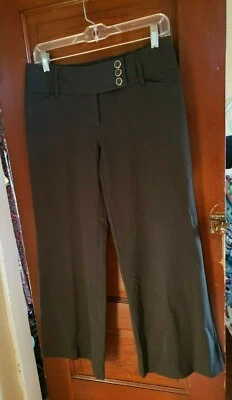 APT 9 Petite Women's 6 Gray Ava Polyester Rayon Spandex Dress Pants  - Image 1 of 4