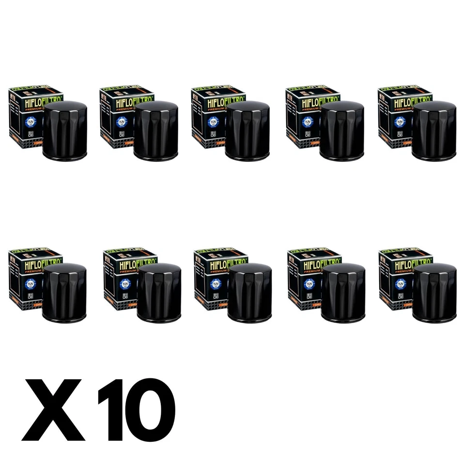 10 Pack Hiflo Oil Filter for Harley 1690 Road Glide Special 103/FLTRXS 2015-2016 Foto 1 de 1