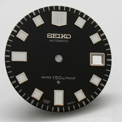 Dial de prueba para Mod NH35 SEIKO Diver 6105-8110, 6105-8119, 6105-8000 mod de buceo 3.8 Foto 1 de 4