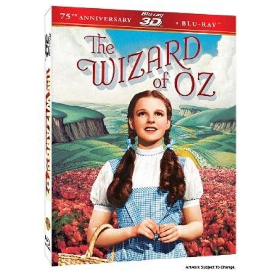 The Wizard of Oz (Blu-ray Disc, 2013, 2-Disc Set, 3D)