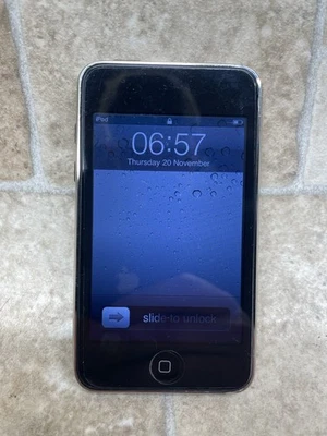 Apple iPod Touch 3rd Generation A1318 32GB, Black/Silver-read Description - Image 1 of 4