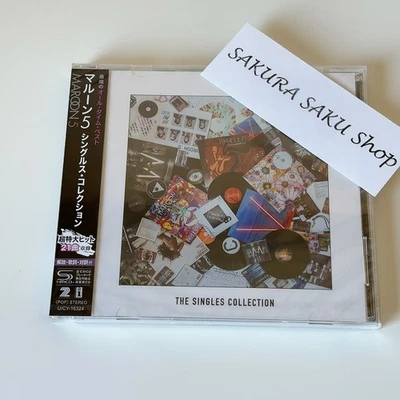 Maroon 5 The Singles Collection Japan Limited Edition SHM-CD Booklet OBI STRIP - Image 1 of 4