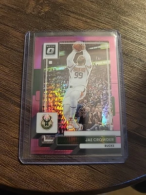 2022–23 Panini Donruss Optic Jae Crowder No113 гиперрозовая призма - Изображение 1 из 2