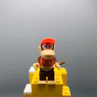 K'NEX Super Mario Diddy Kong Mini Figure Blind Bag Series 8 (2 Inch) Toy - Image 1 of 4