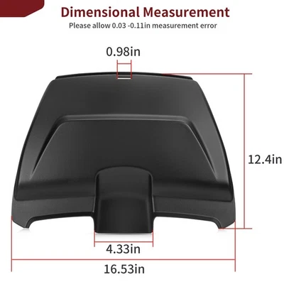 Cubierta de caja de batería 80210-HP5-600ZA para Honda Rancher 420 07-14 Foreman 500 12-13 Foto 1 de 4