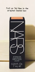 NARS Afterglow Liquid Blush,DOLCE VITA Full Sz New In Original Sealed Box  - Picture 1 of 3