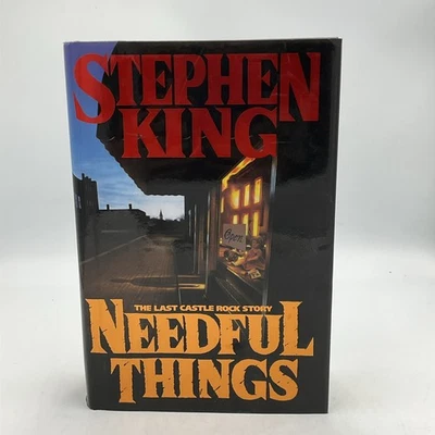 Stephen King Needful Things First Edition 1991 Hard Cover Horror 1st Edition - Image 1 of 4
