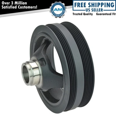Harmonic Balancer Crank Pulley For Chevy GMC Truck Van Tahoe 4.8 6.2 5.3 - Image 1 of 4