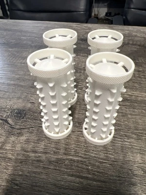 Remington —Body Waves —H1080I—RODILLOS DE REPUESTO—Blanco— 1” —Juego de 4 Foto 1 de 4