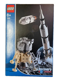 LEGO 7468 Discovery Saturn V Moon Mission 2003 Sealed