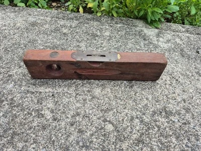 Vtg HENRY DISSTON & SONS Keystone Tool Works 12" Wood Level  - Image 1 of 4