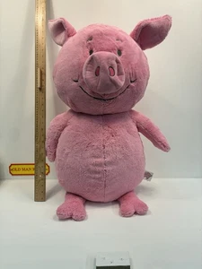 M&S Percy Schwein großes Plüschtier Stofftier rosa Stofftier 87 cm groß - Bild 1 von 5