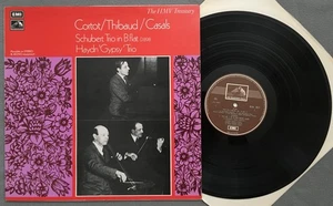 T834 Haydn Schubert Trios Cortot Thibaud Casals Cello EMI HMV HLM 7017 Stereo - Picture 1 of 3
