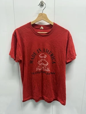 1980-е Вторая мировая война Сделано в Америке Испытано в Японии Атомная Бомба Большая Красная - Изображение 1 из 4