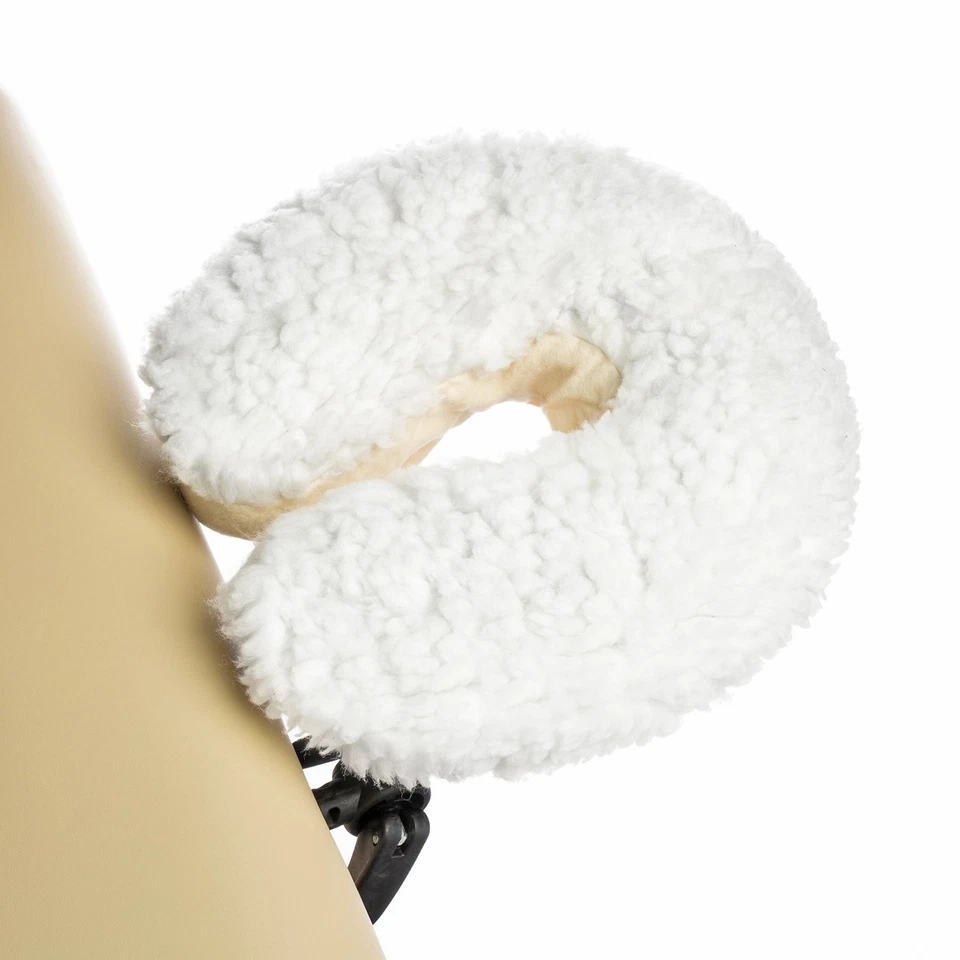 Cubierta de vellón para mesa de masaje spa salón cama cuna facial - natural Foto 1 de 1