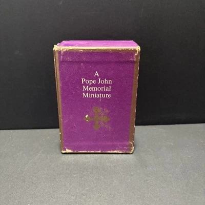 A Pope John Memorial 4 MINI BOOKS BY Random House 1966 First Edition - Image 1 of 4