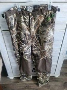 Drake Waterfowl Systems Pants Men L Fleece Lined Realtree Max 5 Camo Hunting - Picture 1 of 6
