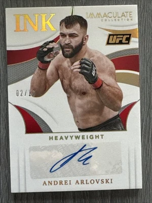 Andrei Arlovski 2021 IMAC Gold Ink 2/10 UFC - 1242 - Image 1 of 2