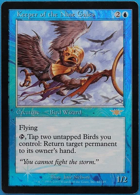 Keeper of the Nine Gales FOIL Legions HEAVILY PLD Rare CARD (505997) ABUGames - Image 1 of 2