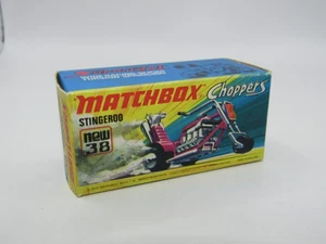 Matchbox Superfast No 38 Stingeroo Original Empty Box Near Mint - Picture 1 of 4