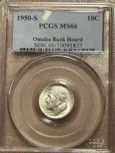 1950-S Roosevelt Dime MS66 PCGS - Bild 1 von 2