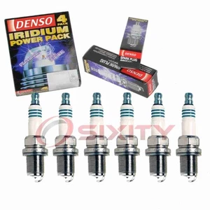 6 pc Denso Iridium Power Spark Plugs for 1989-1990 Mazda MPV 3.0L V6 ys - Picture 1 of 5