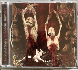 Dysentery Gutrot Excruciatingly Euphoric Torment Split CD Disgorge Devourment - Picture 1 of 3