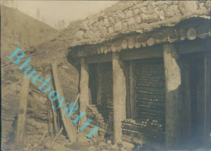 WW1 italian Front German Artillery Shell Storage Bunker 6.5 x 4.5 inches  - Bild 1 von 3
