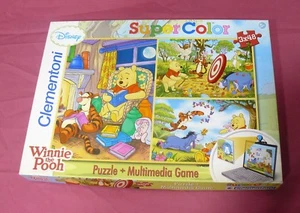 3 PUZLES 48 PIEZAS WINNIE THE POOH + JUEGO INTERACTIVO 32 X 22 MUY BUEN ESTADO - Imagen 1 de 1
