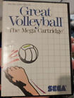 Great Volleyball (1987) Sega Master System (boîte modulaire) fonctionne classique