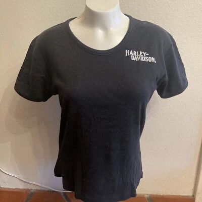 Camiseta de colección Harley-Davidson World motociclista Oklahoma City motocicletas divertidas camisetas Foto 1 de 4