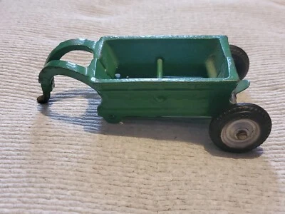 Remolque de volteo vintage de hierro fundido con globo 2660 para tractor Allis Chalmers  Foto 1 de 4