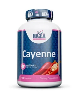 Haya Labs Cayenne (Cayennepfeffer), 100 Kapseln