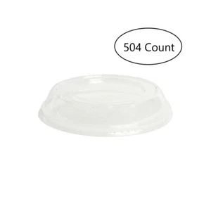 Dart PET16BDL PET Clear Dome Plastic Lid Fits 8-16 oz | 504/Case - Picture 1 of 1